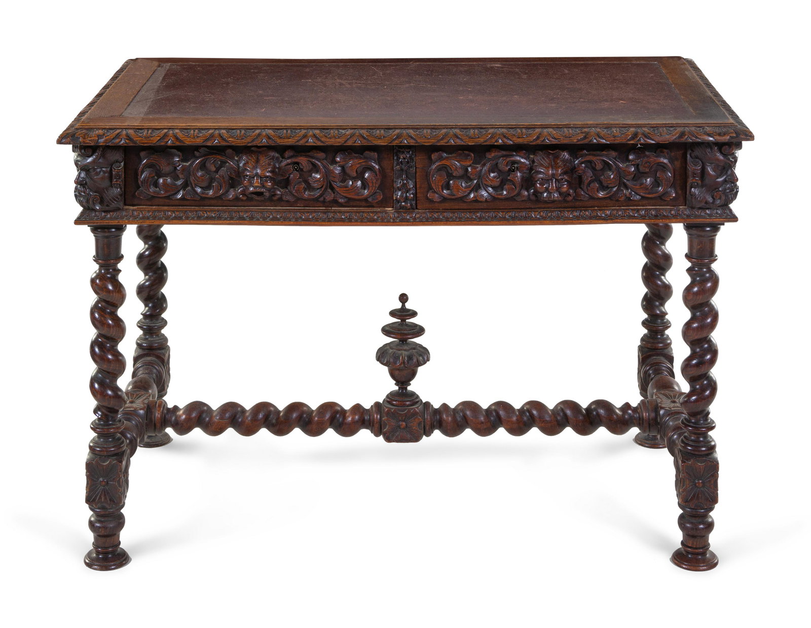 A Baroque Revival Carved Oak Table (1 of 2)