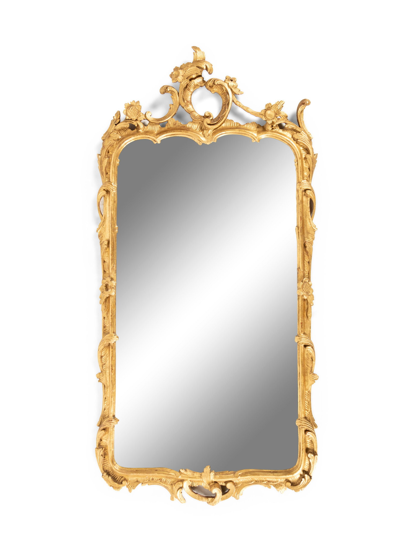 A George II Style Giltwood Mirror (1 of 1)