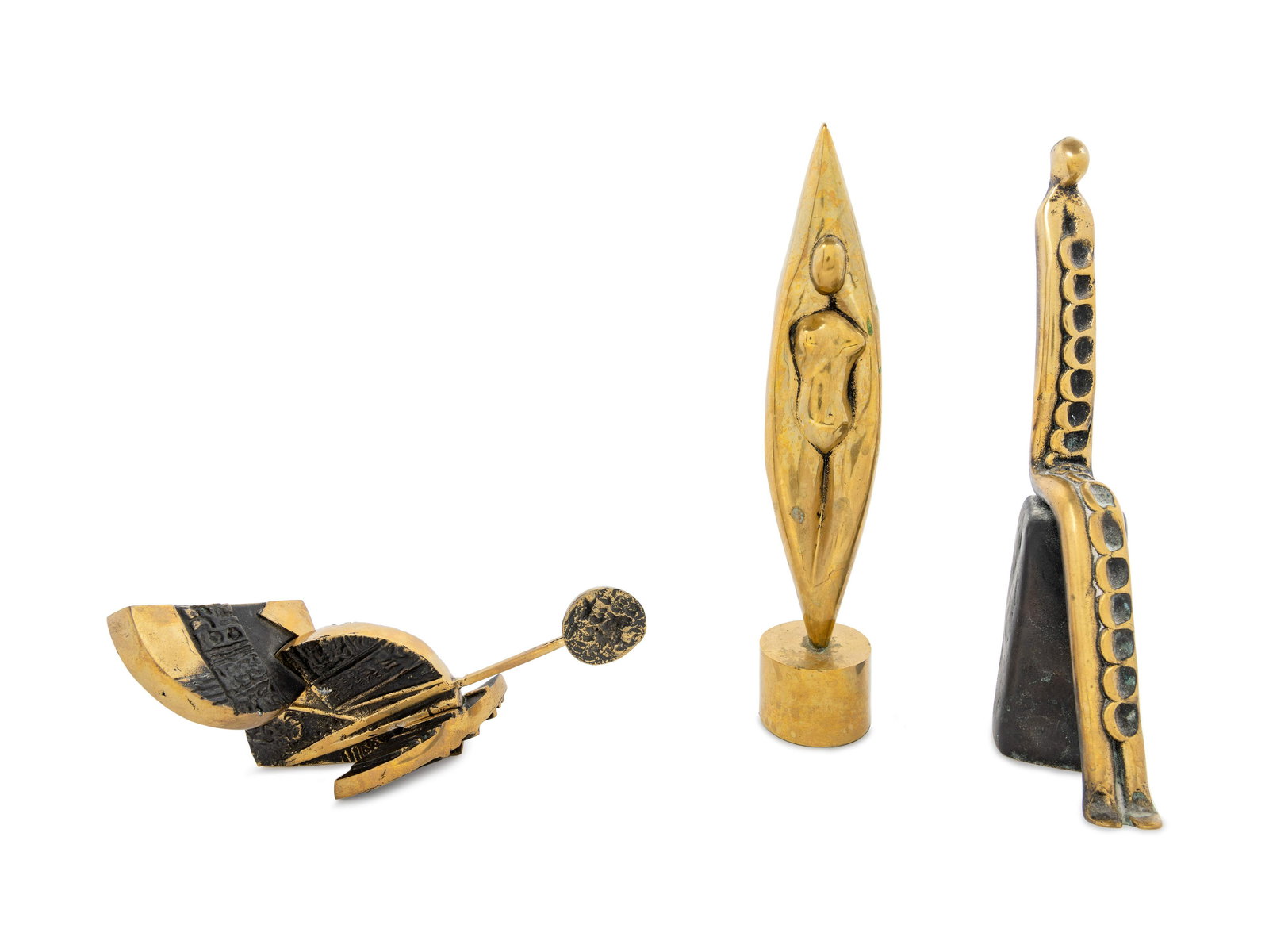 Four Modernist Bronze Sculptures (1 of 3)
