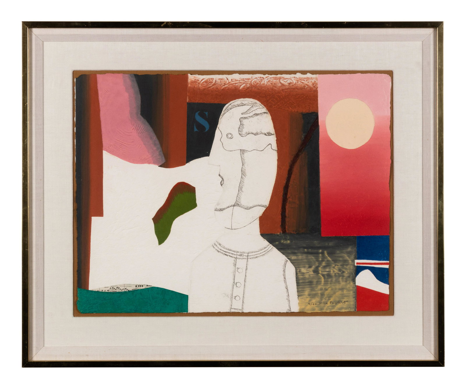 Max Papart (French, 1911-1994) Untitled (1 of 2)
