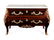 A Regence Style Gilt Metal Mounted Marble-Top Commode