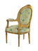 A Set of Four Louis XVI Style Carved Giltwood Fauteuils - 4
