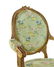A Set of Four Louis XVI Style Carved Giltwood Fauteuils - 5