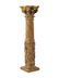 A Neoclassical Gilt and Polychrome Decorated Carved - 2