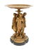 A Continental Bronze Figural Tazza