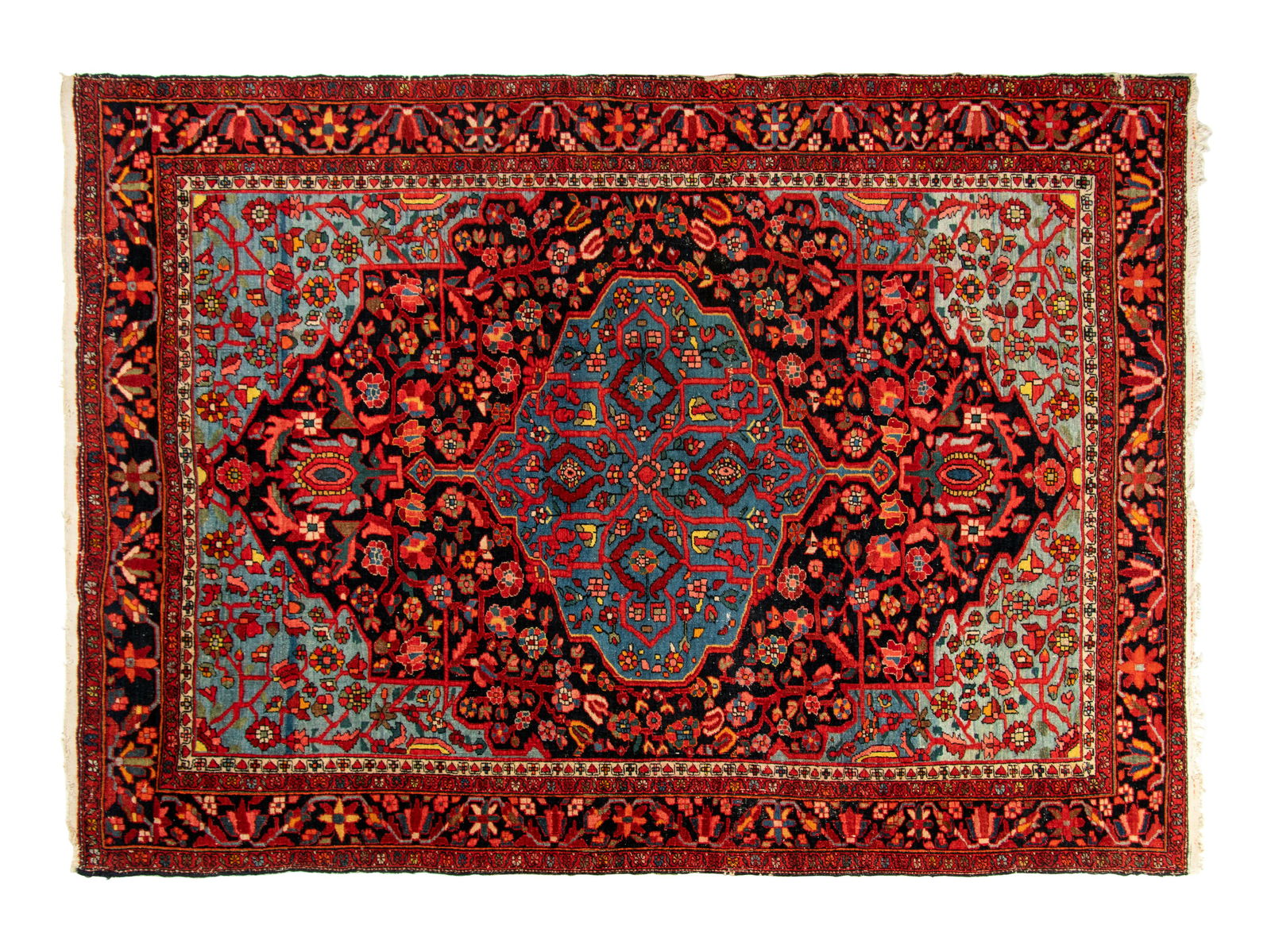 A Feraghan Sarouk Wool Rug (1 of 1)