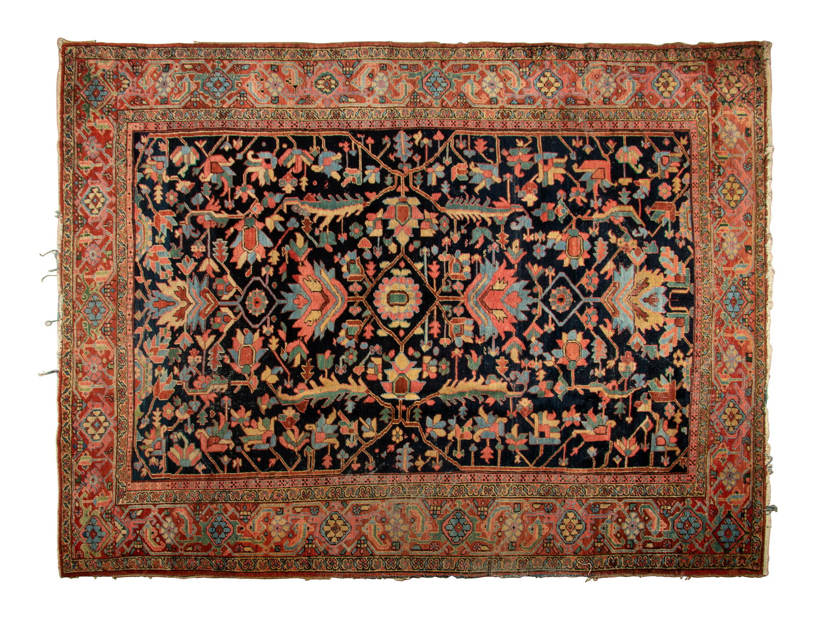 A Heriz Wool Rug (1 of 1)