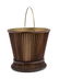 A George III Mahogany and Brass Peat Pail