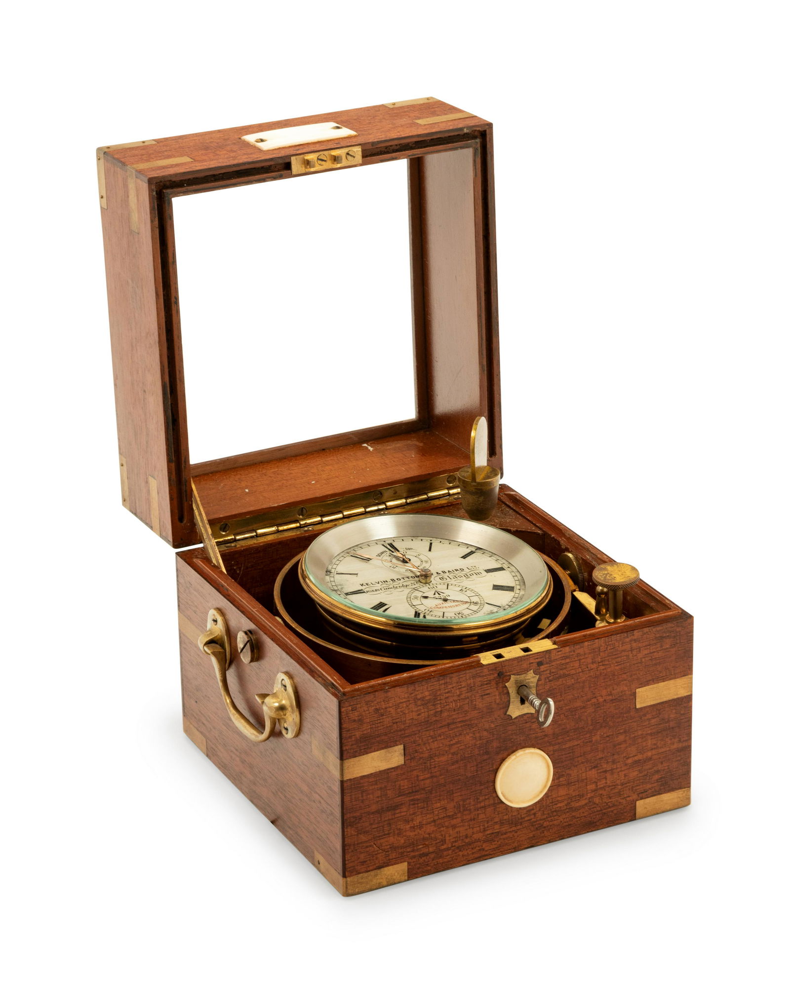 A Scottish Mahogany Cased Three-Day Ship's Chronometer (1 of 3)