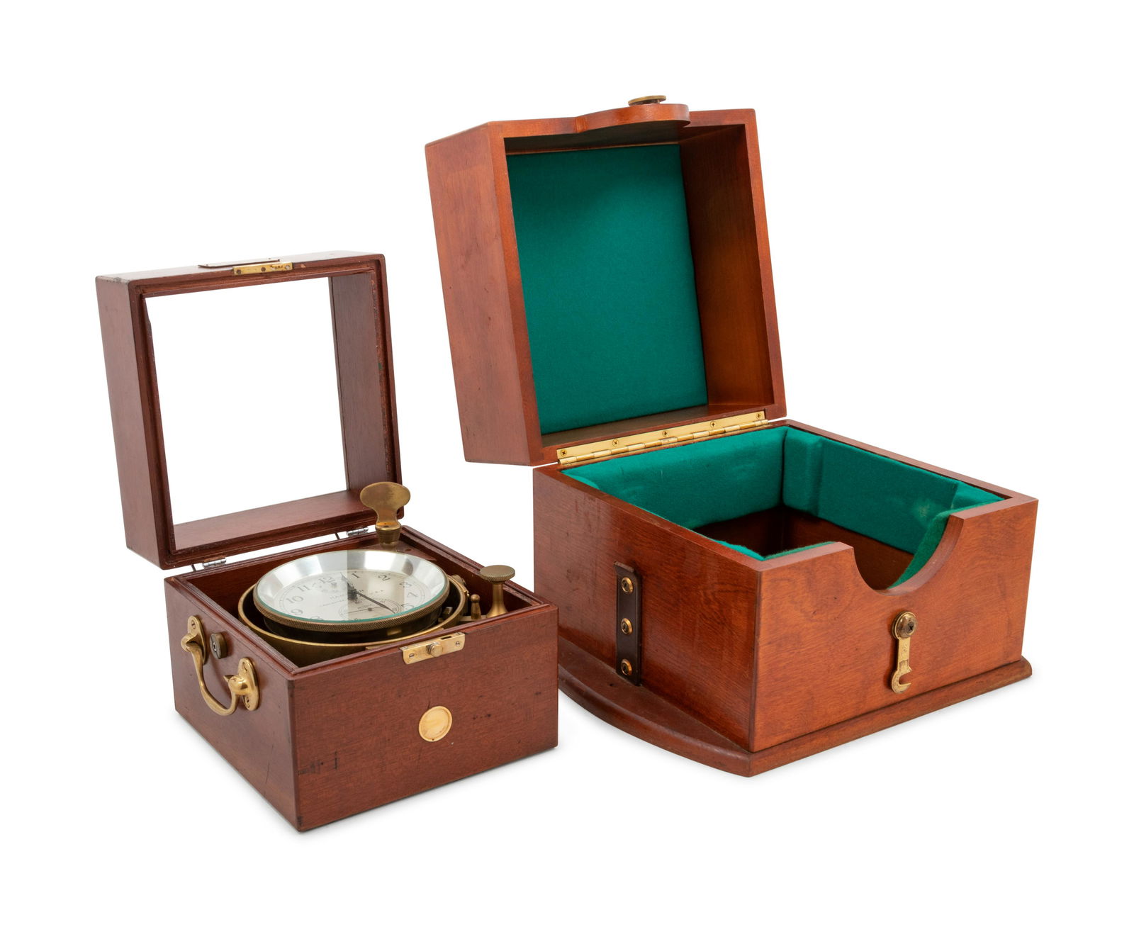 An American Mahogany Cased Two-Day Ship's Chronometer (1 of 5)