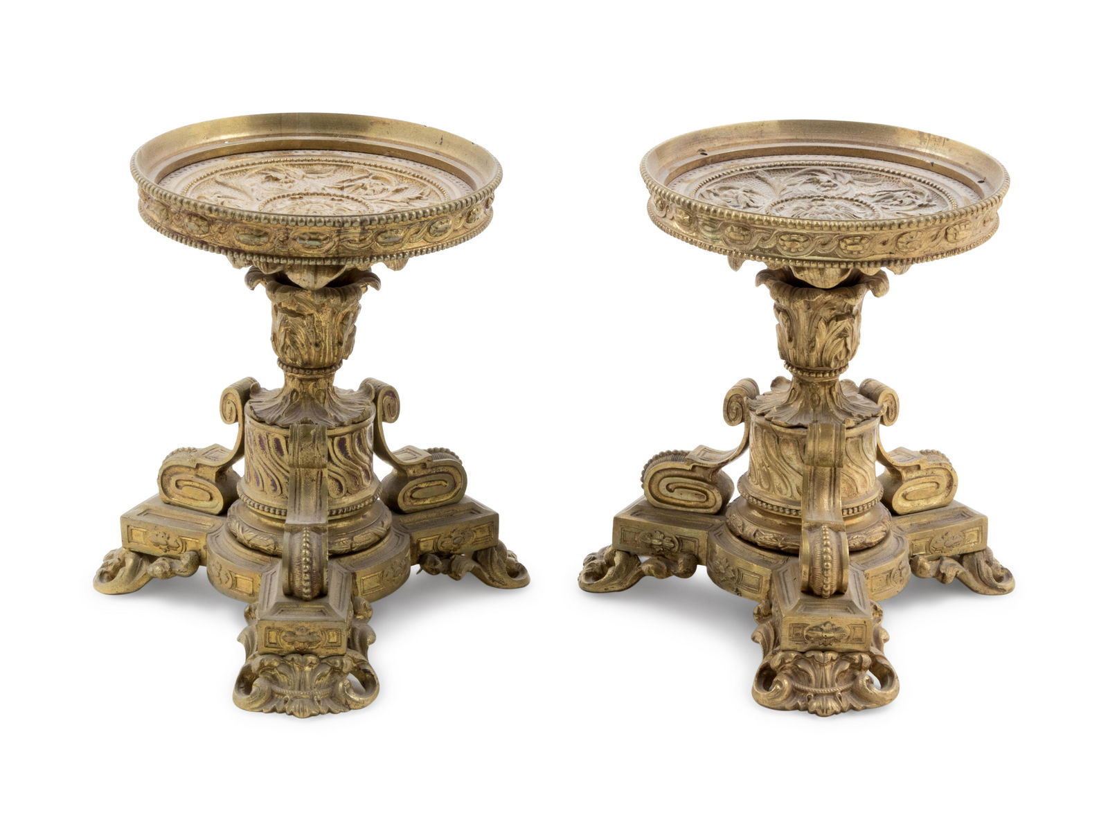 A Pair of Louis XVI Style Gilt Bronze Mounted (1 of 3)
