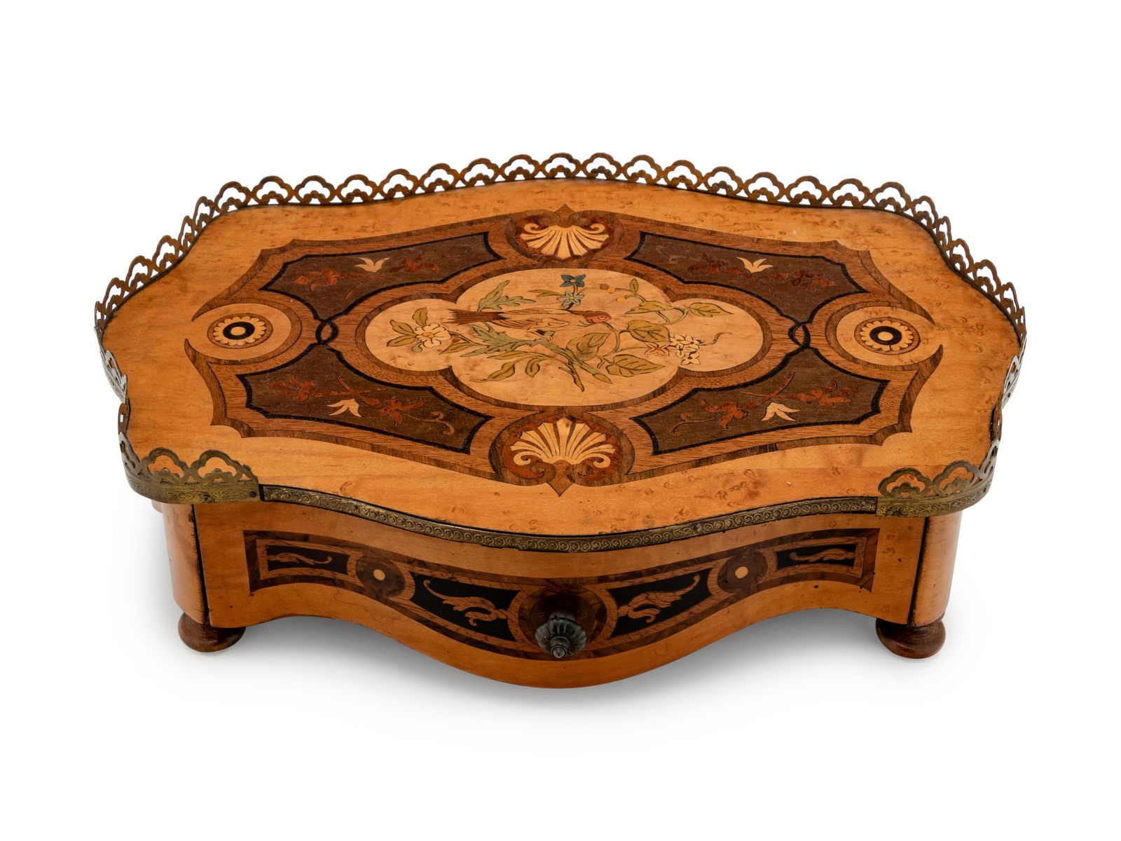 A Louis Philippe Marquetry Stand (1 of 2)