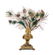 A Neoclassical Gilt Metal and Feathered Peacock Table