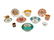 A Collection of Continental Porcelain Cups and Saucers - 2