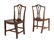 A Set of Four George III Style Mahogany Dining Chairs - 2