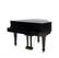 A Kawai Black Lacquered Baby Grand Piano - 3