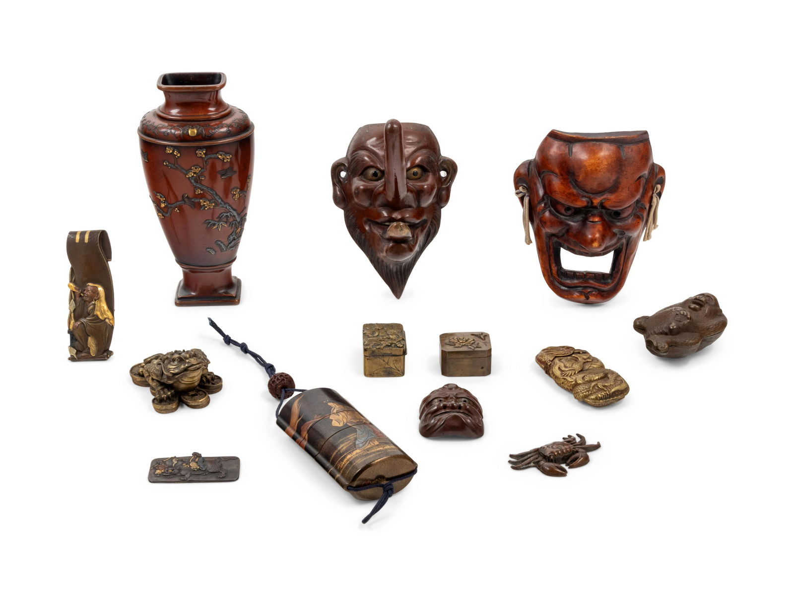 Thirteen Japanese Decorative Articles (1 of 2)