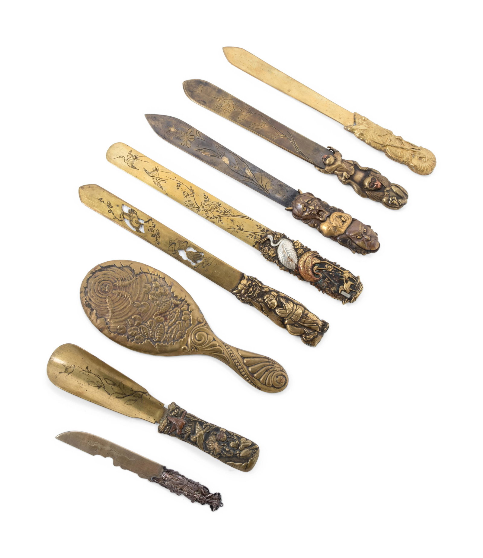 Six Various Metals Letter Knives (1 of 4)