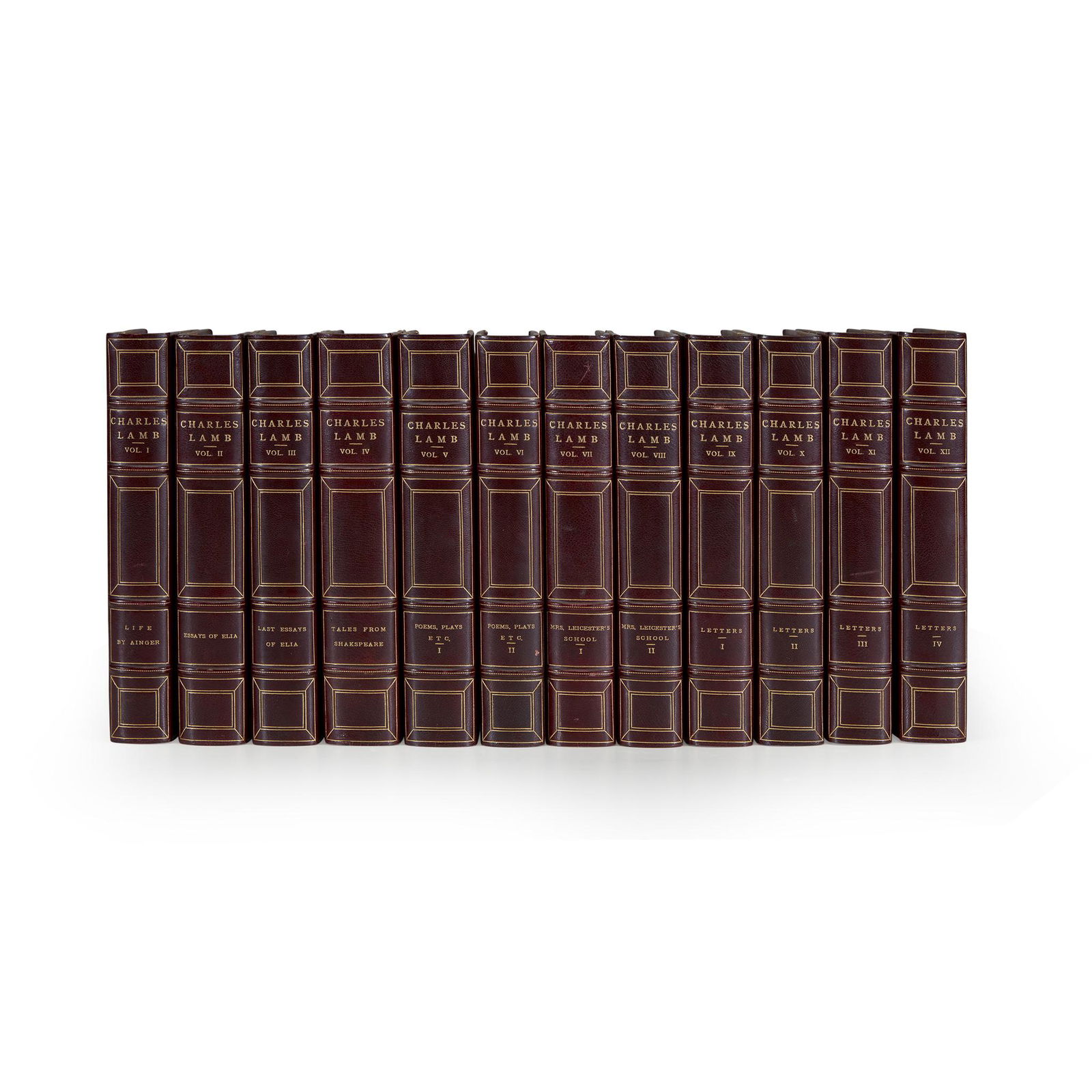 [Fine Binding] Lamb, Charles, The Life and Works of (1 of 1)