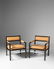 Edward Wormley (American, 1907-1995) Pair of Armchairs,
