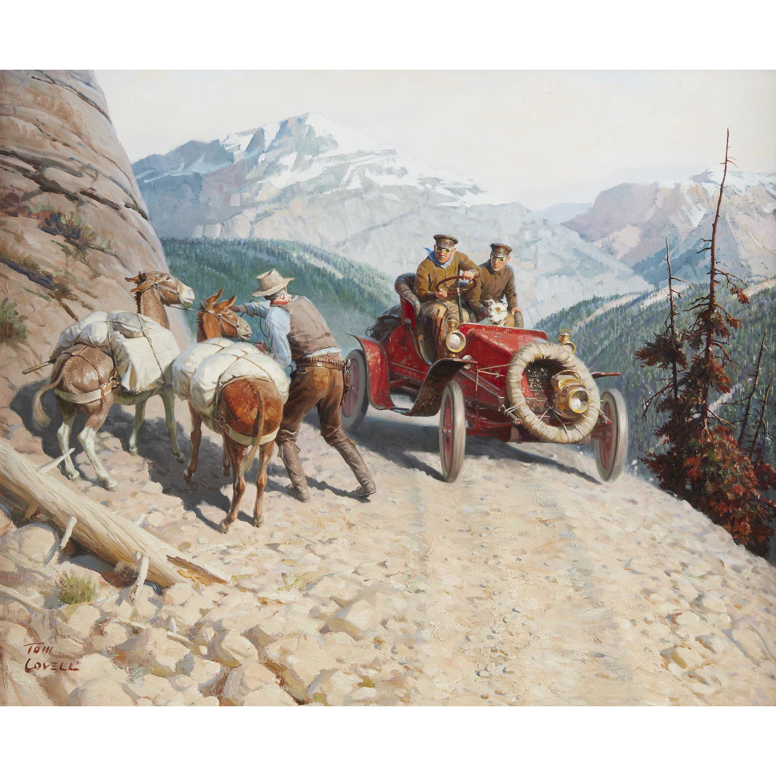 Tom Lovell (American, 1909–1997), , Dr. Jackson Blazes (1 of 2)