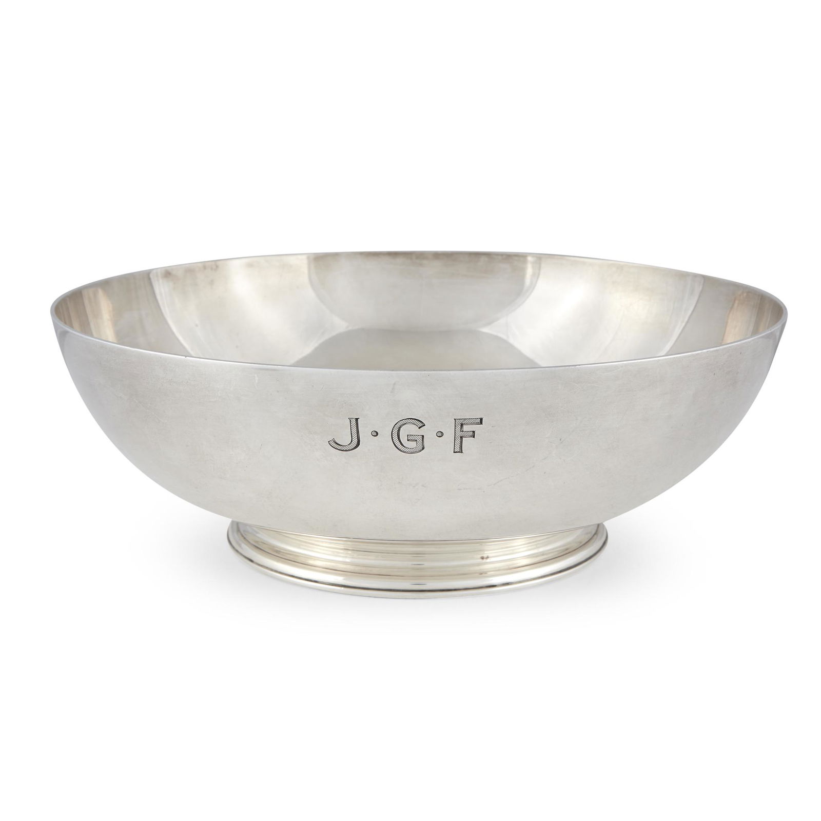 An American sterling silver serving bowl, Early 20th (1 of 1)