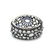 MOONSTONE, IOLITE and DIAMOND BANGLE BRACELET - 2