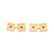 TIFFANY & CO., YELLOW GOLD AND RUBY CUFFLINKS