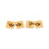TIFFANY & CO., YELLOW GOLD AND RUBY CUFFLINKS - 2