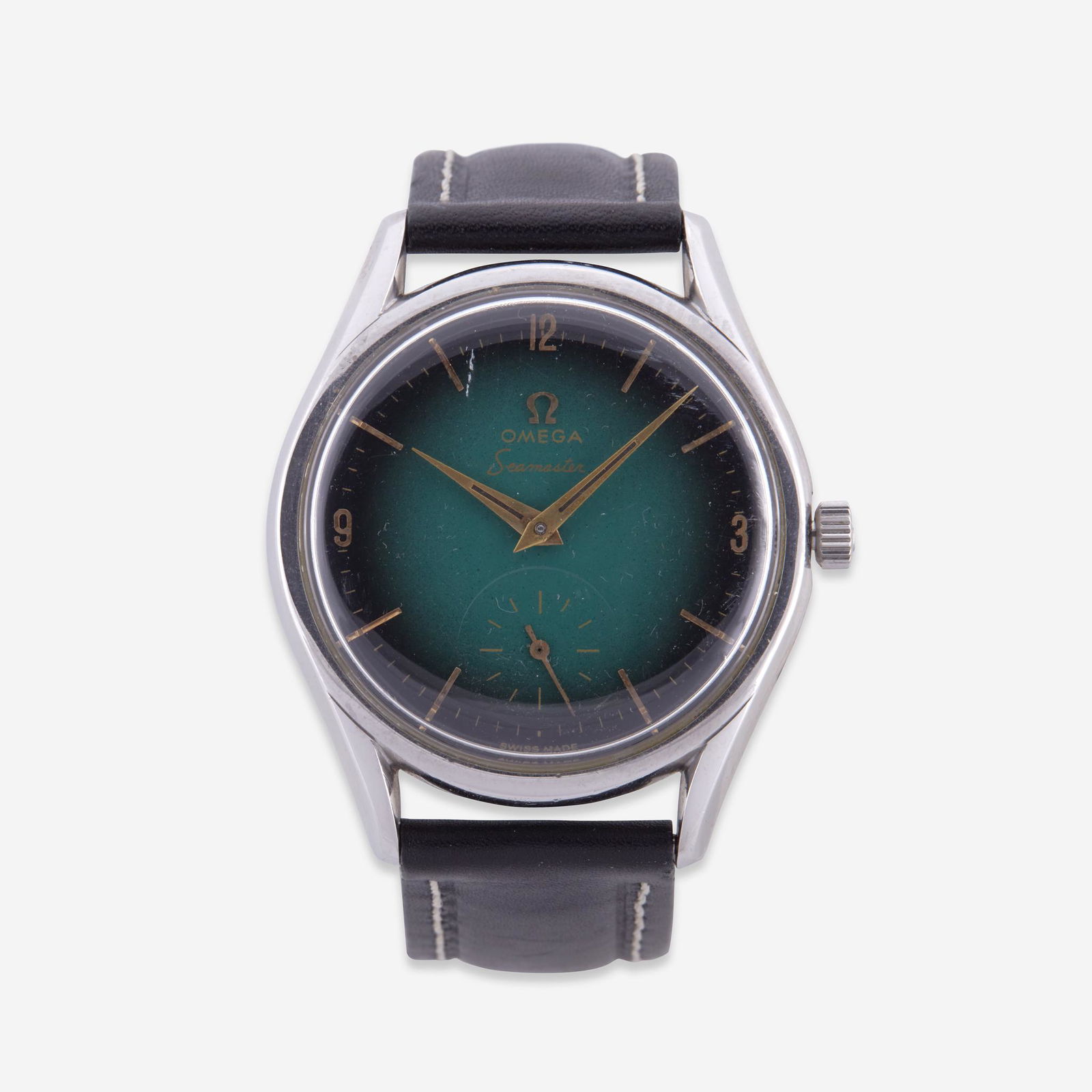 A stainless steel wrist watch, Omega Seamaster, (1 of 1)