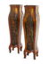 A Pair of Louis XV Style Gilt Metal Mounted Vernis - 2