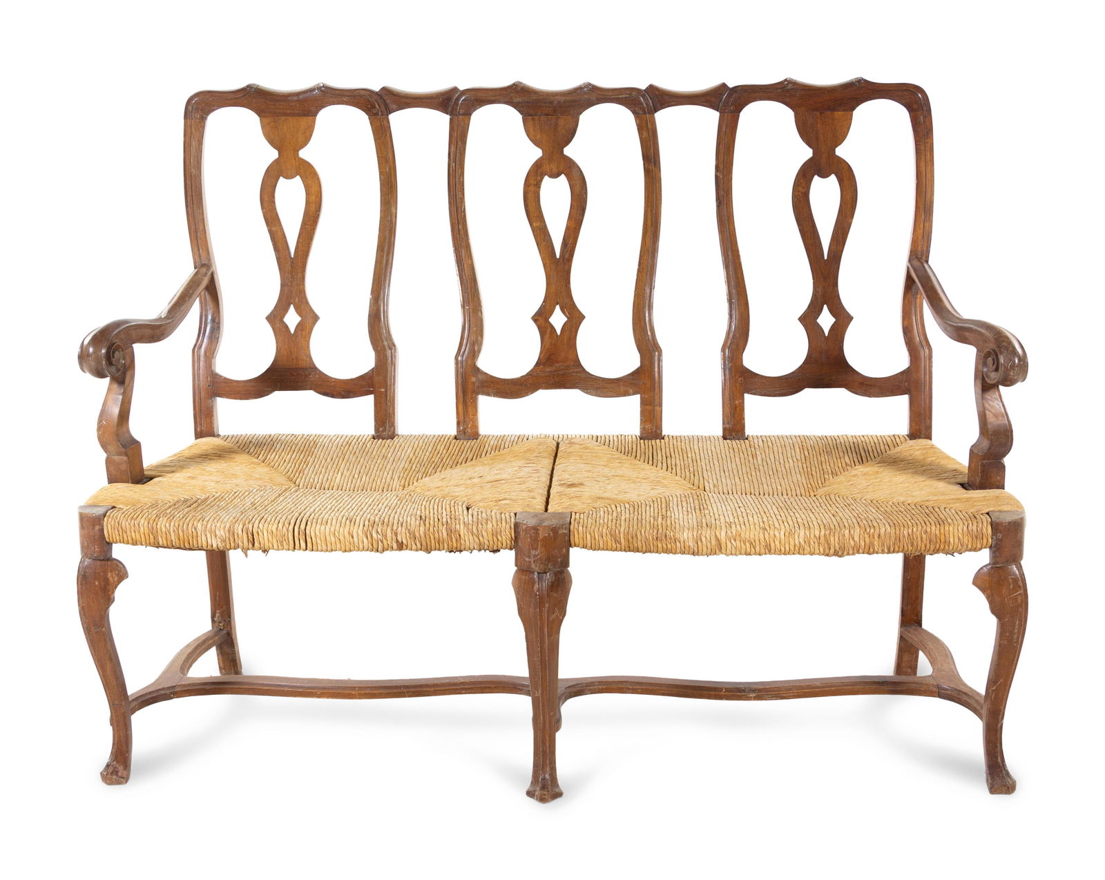 An Italian Walnut Bench (1 of 2)