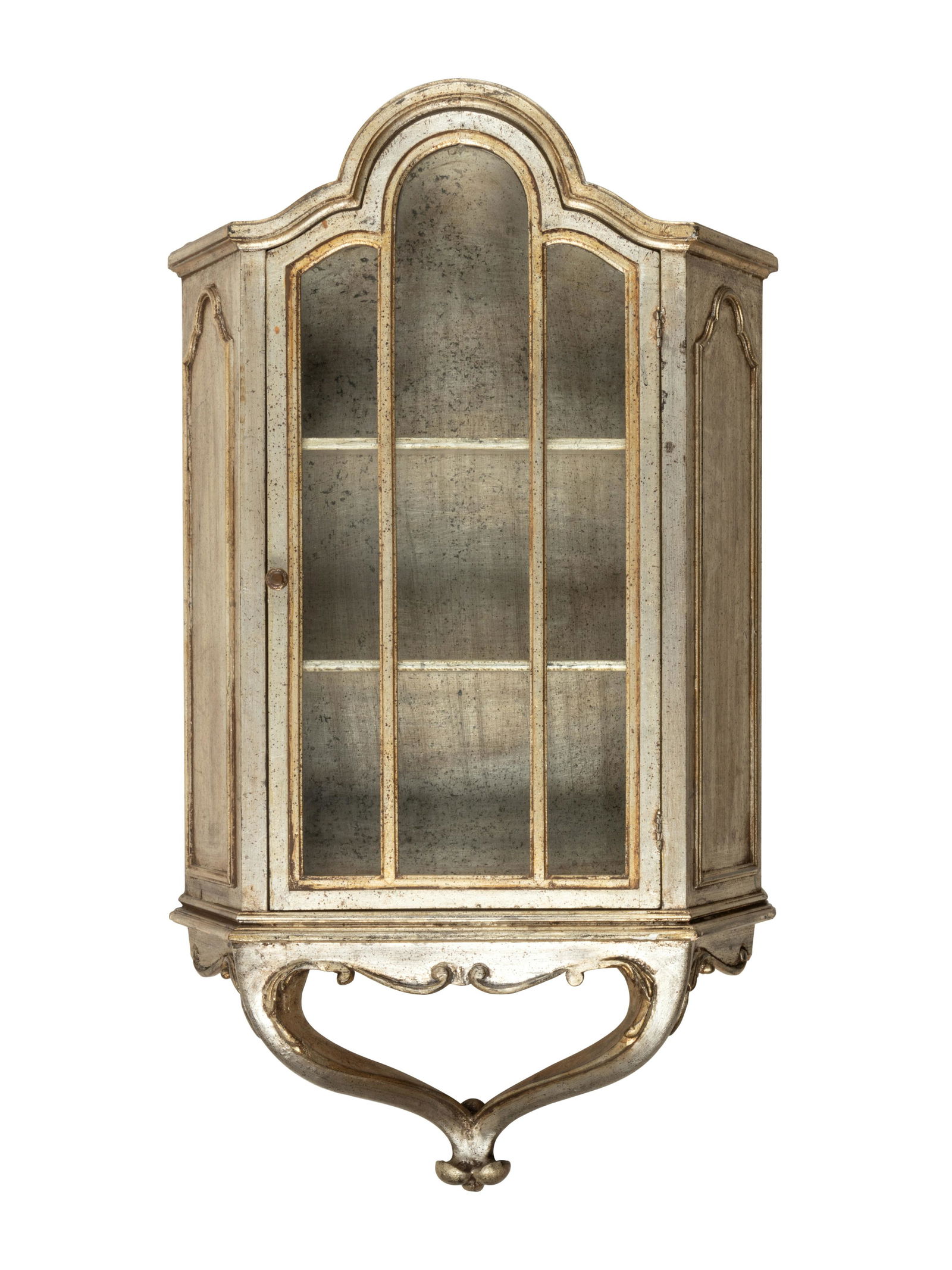 A Venetian Style Parcel Gilt and Silvered Wood Hanging (1 of 1)