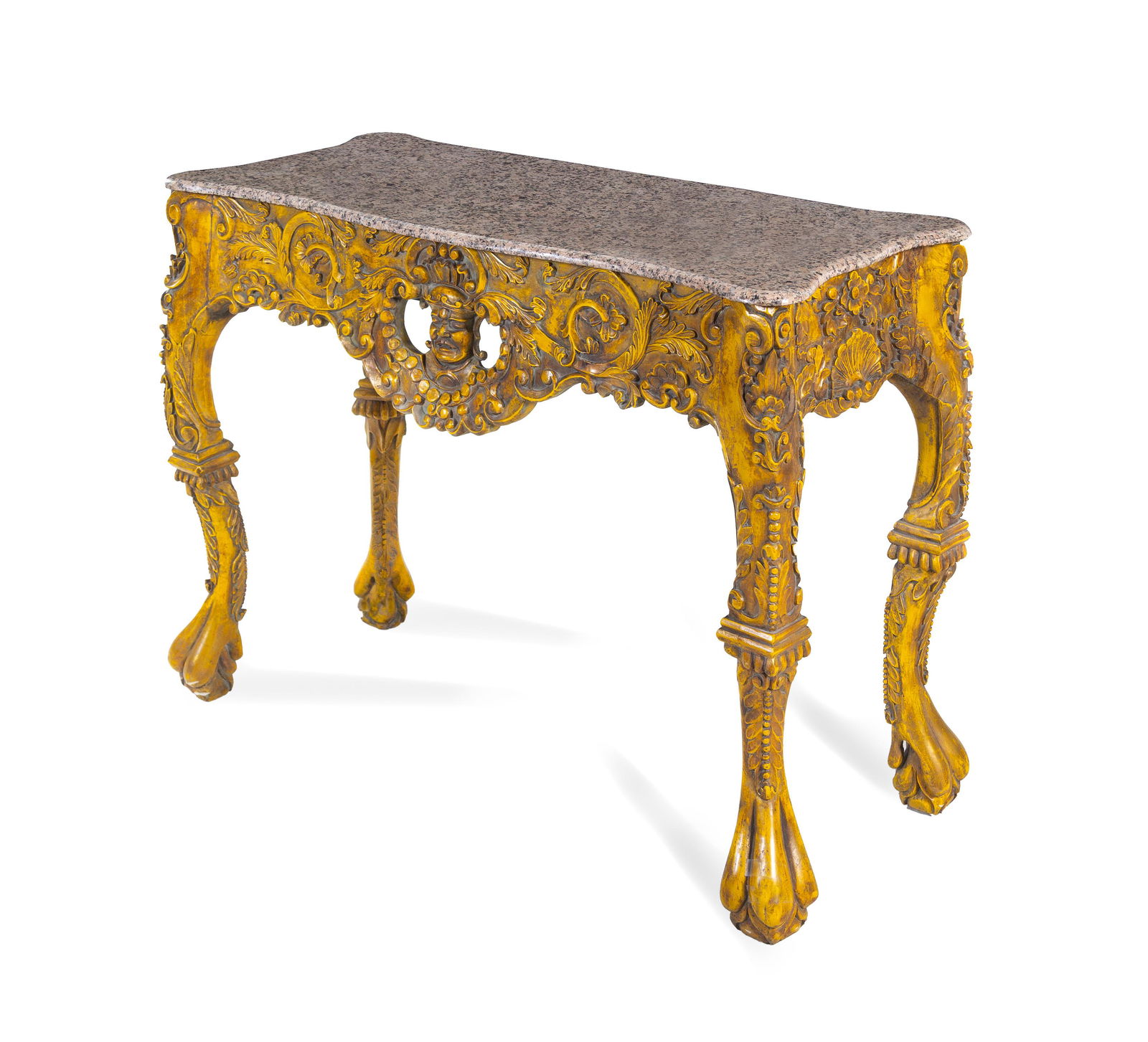 A Continental Painted Console Table (1 of 2)