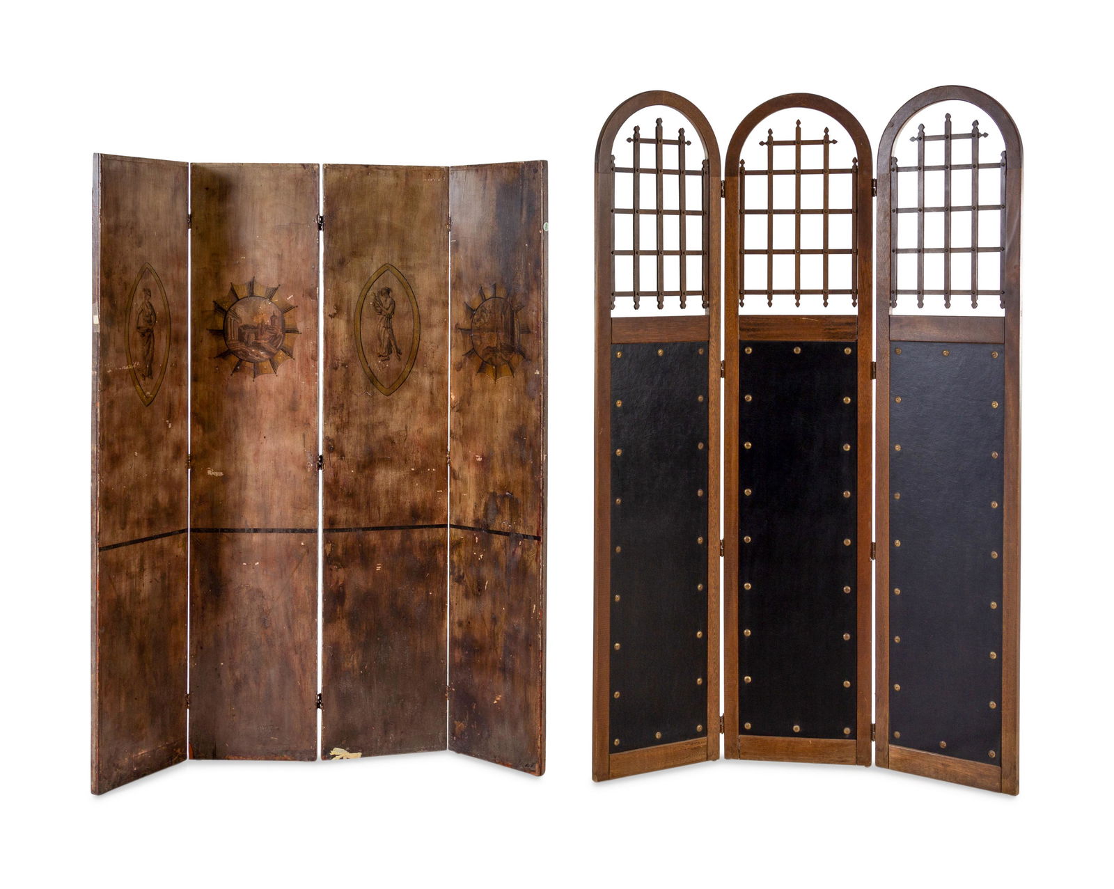 Two Continental Floor Screens (1 of 2)