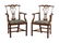 A Pair of George III Style Mahogany Armchairs