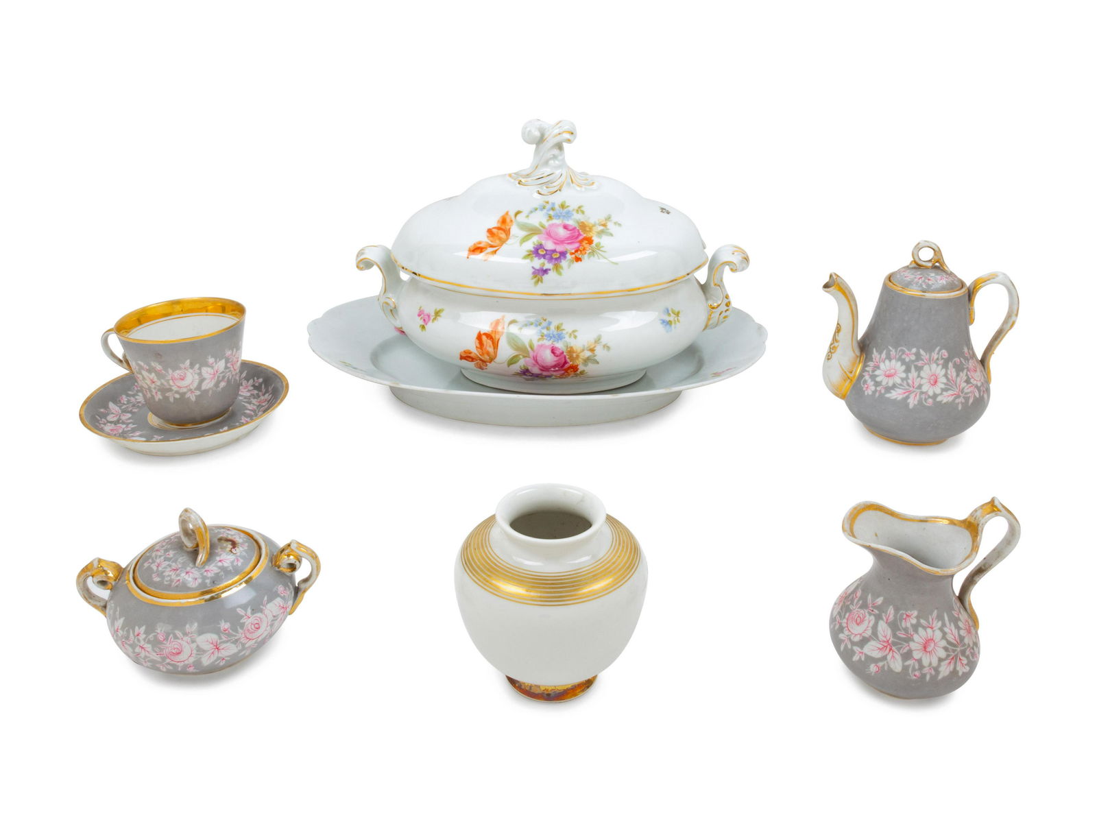 Six Berlin (K.P.M.) Porcelain Table Articles (1 of 1)