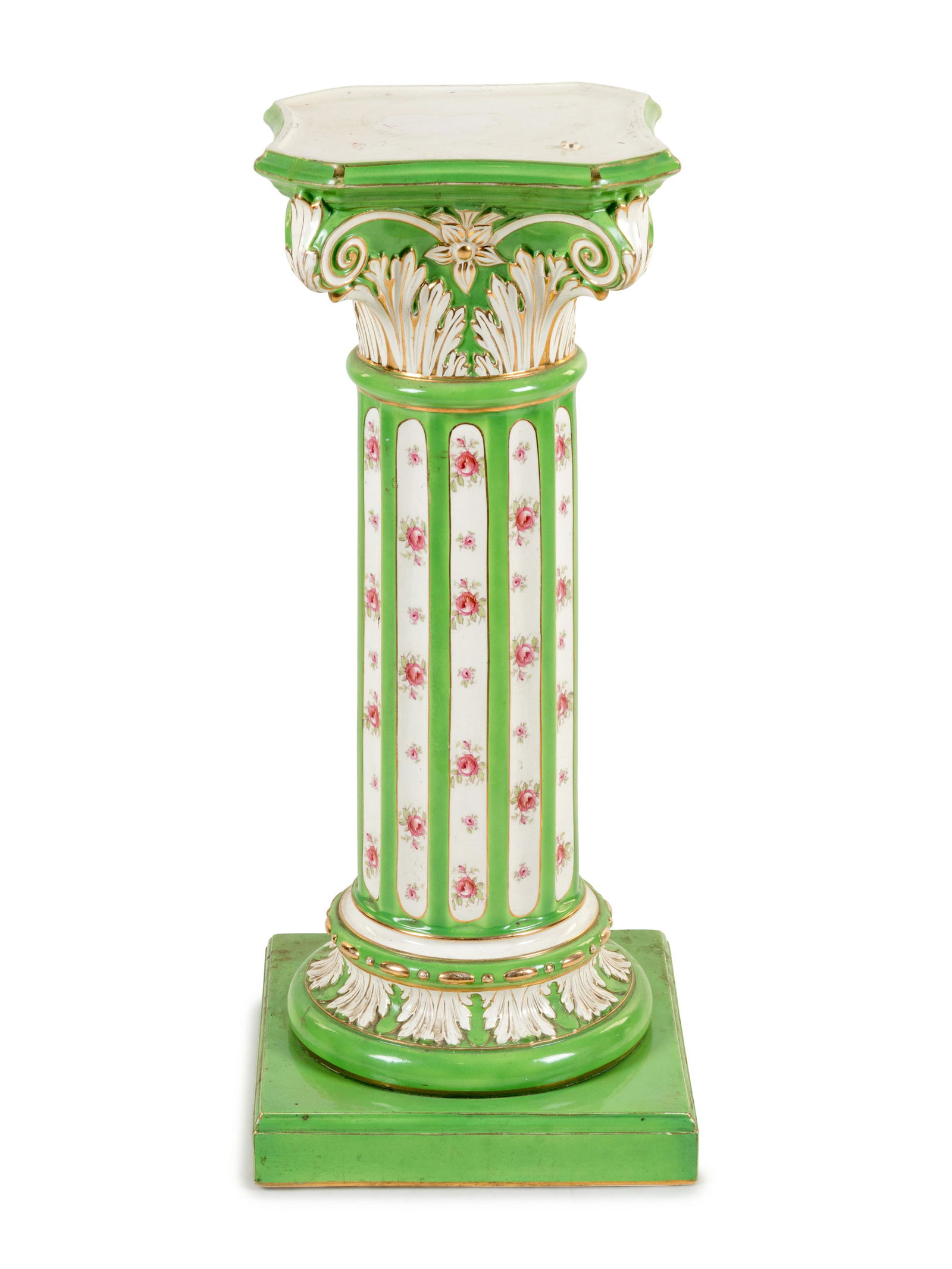 A Continental Ceramic Pedestal (1 of 2)