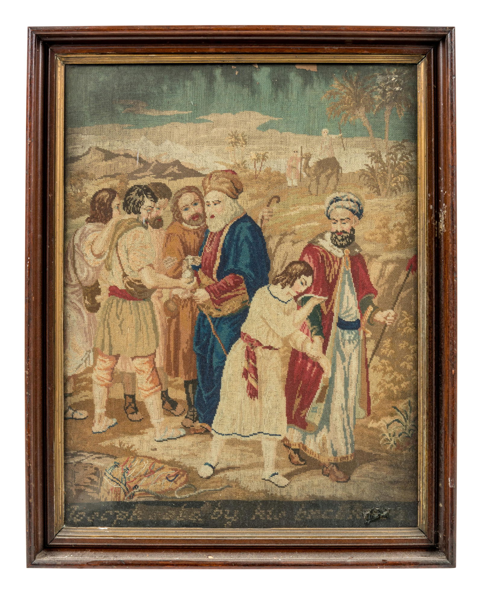 An English Needlepoint Panel (1 of 1)