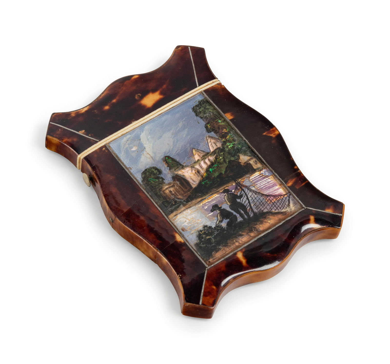 An Irish Tortoise Shell Card Case (1 of 2)