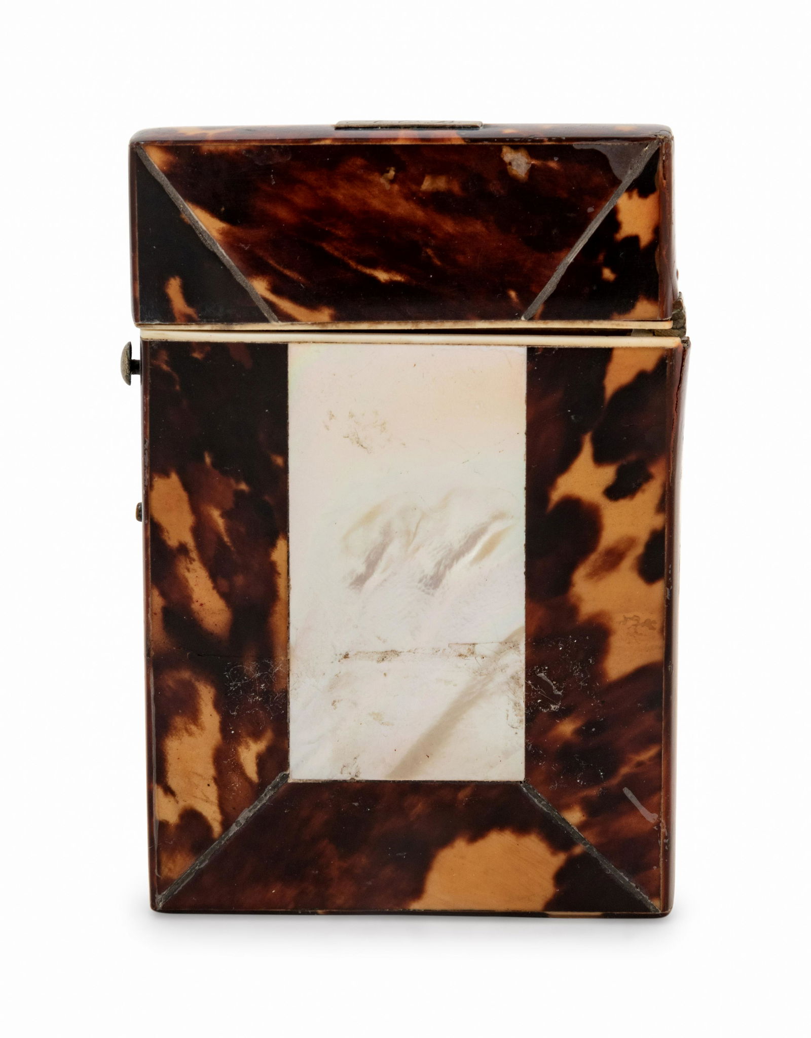 An English Tortoise Shell and Mother-of-Pearl Mounted (1 of 5)