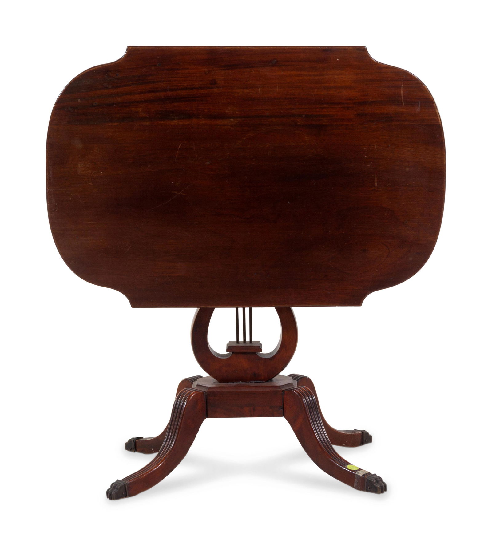 A Classical Style Mahogany Tilt-Top Table (1 of 2)