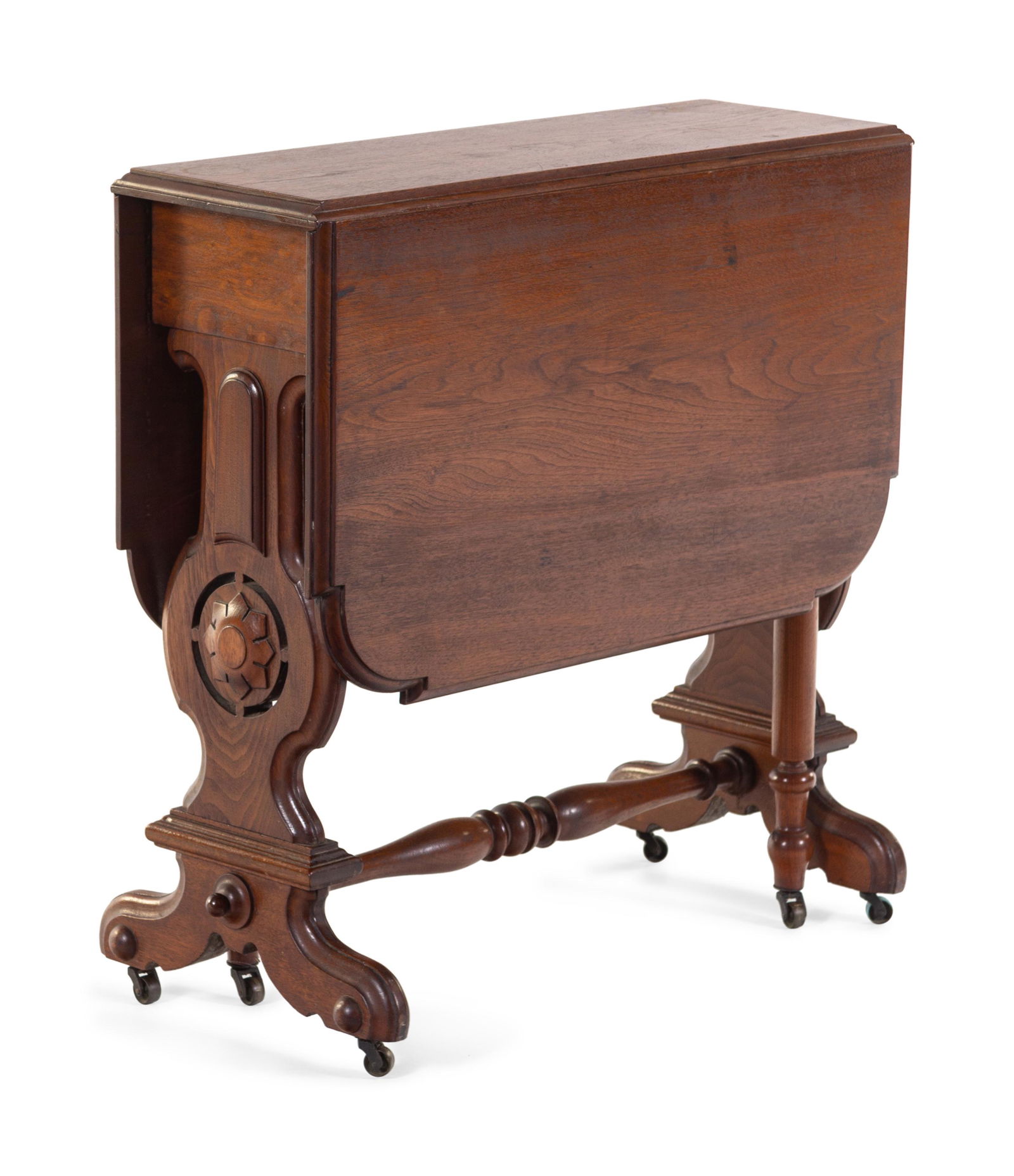 A Victorian Oak Drop-Leaf Table (1 of 2)