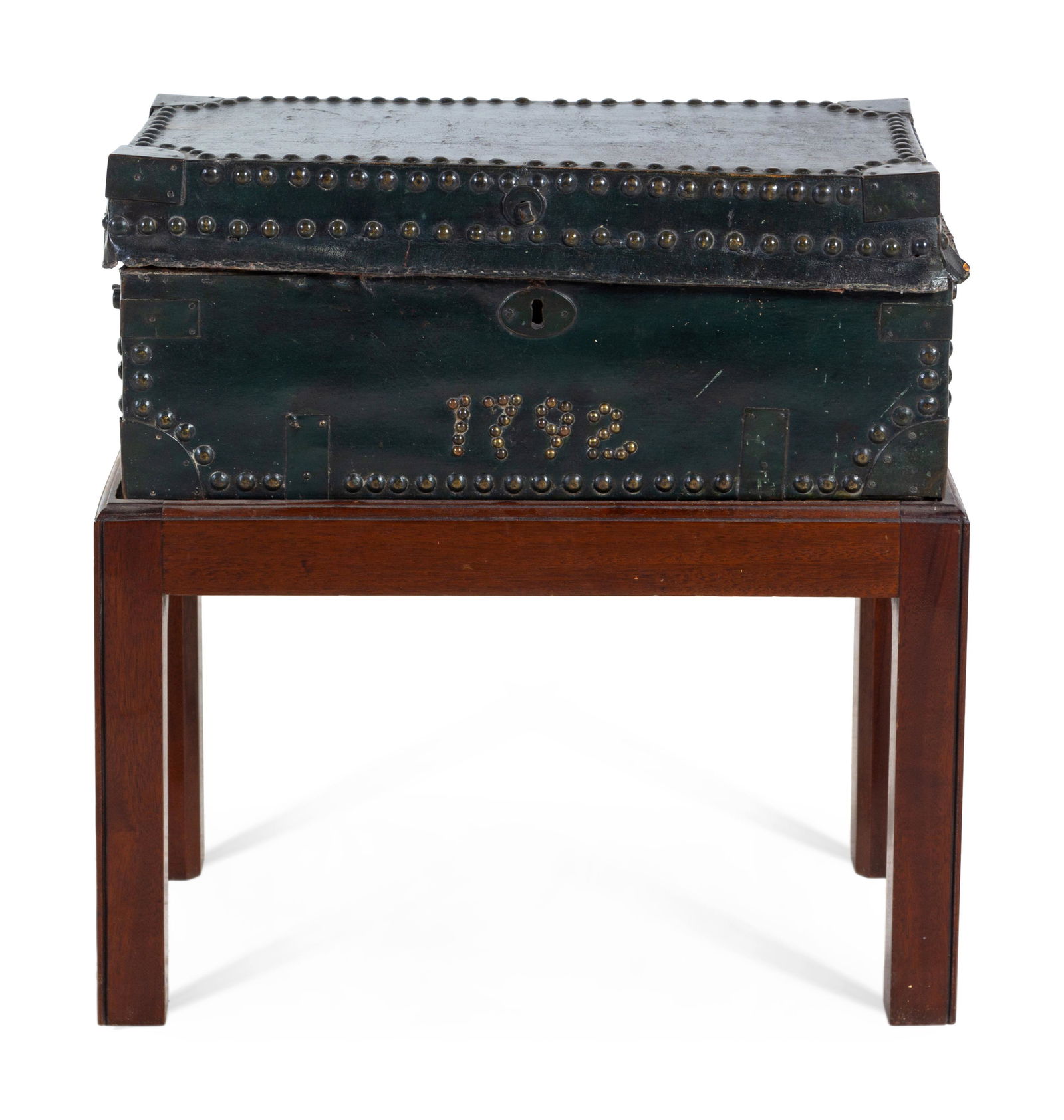 A Studded Leather Trunk (1 of 2)