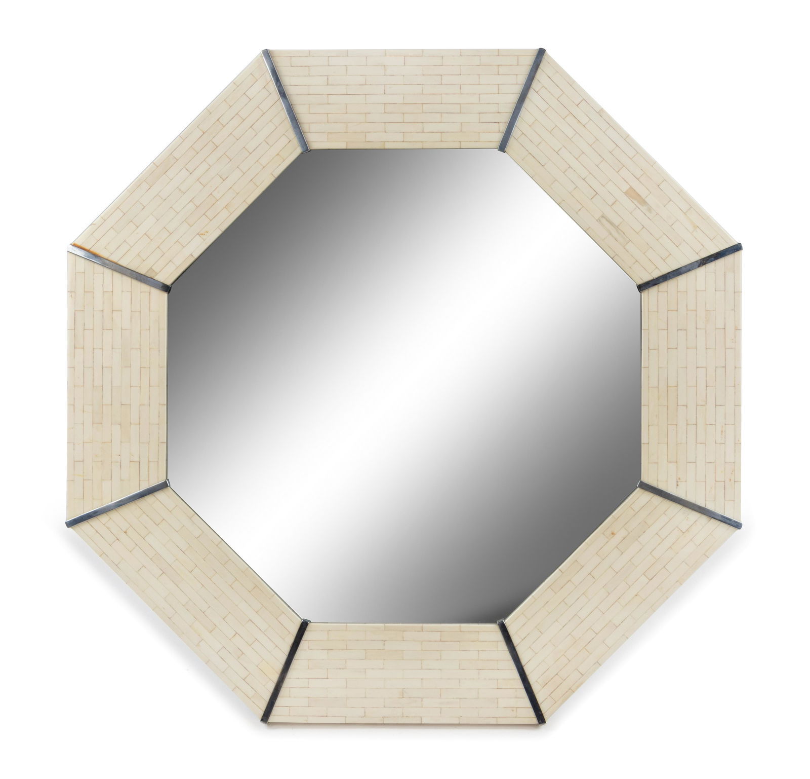 Art Deco Style Mid-20th Century Octagonal Mirror (1 of 1)