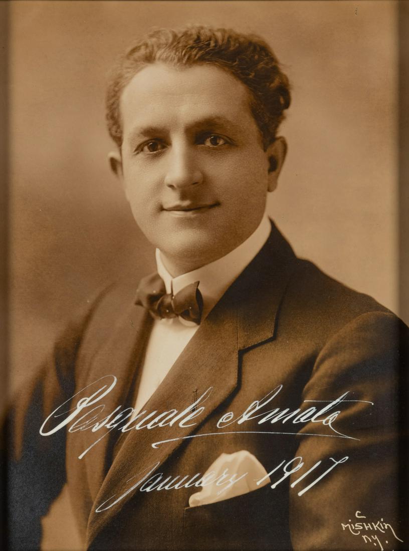 [20TH-CENTURY OPERA SINGERS]. A group of 6 photographs (1 of 7)