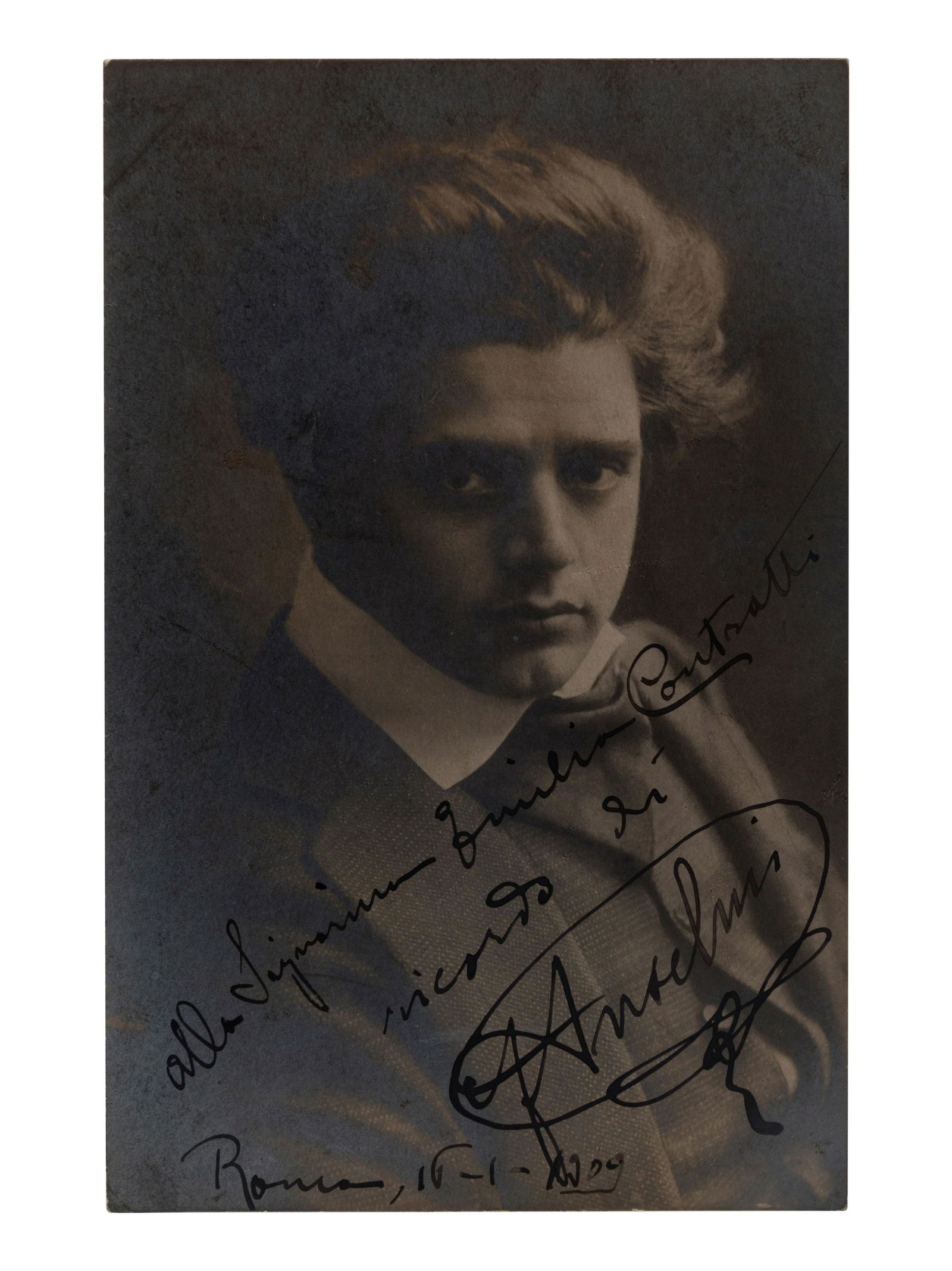 ANSELMI, Giuseppe (1876-1929). Black and white (1 of 1)