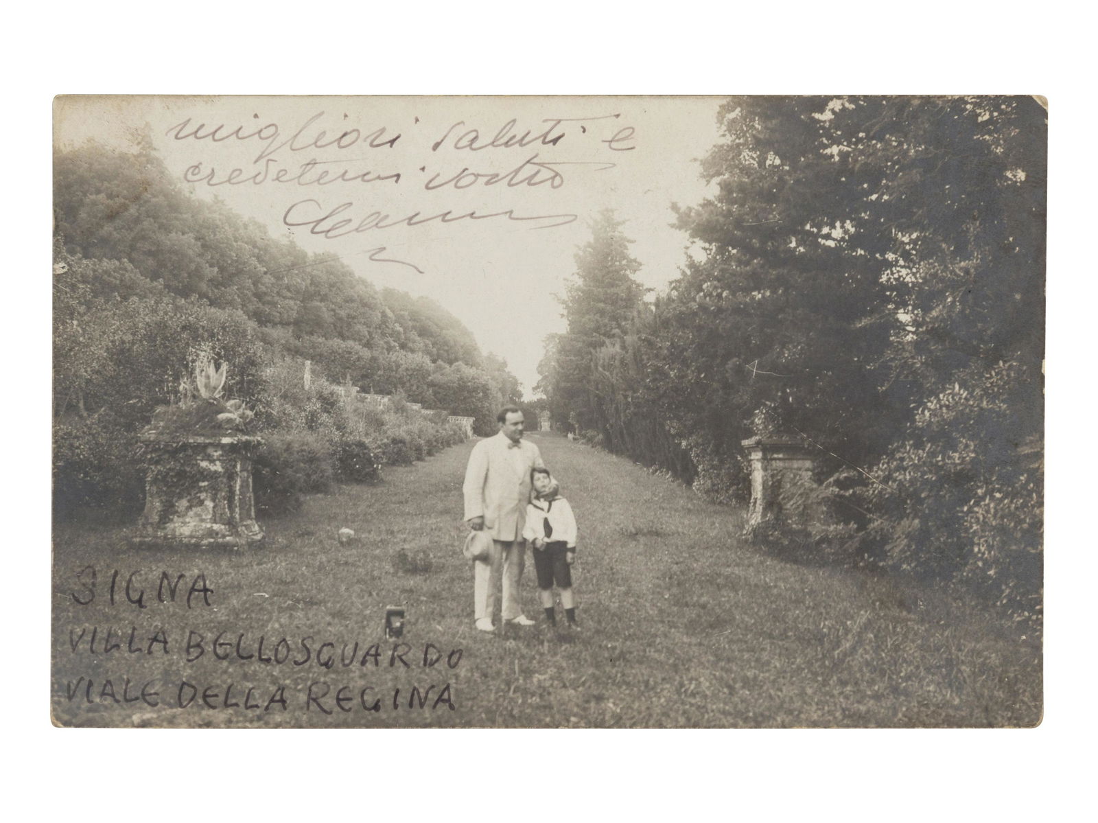 CARUSO, Enrico (1873-1921). Autograph note signed (1 of 1)