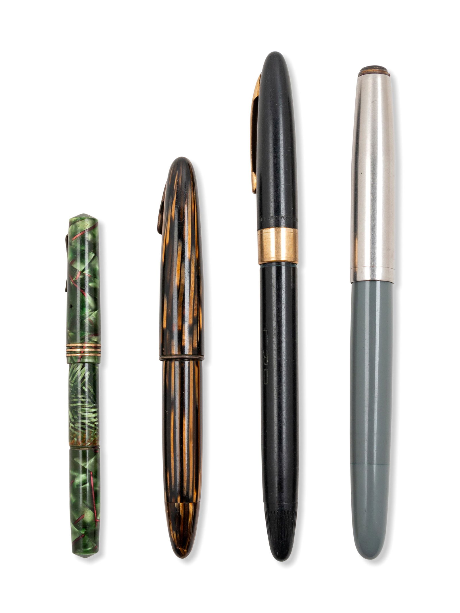 Two Sheaffer Fountain Pens and Two Other Examples (1 of 3)