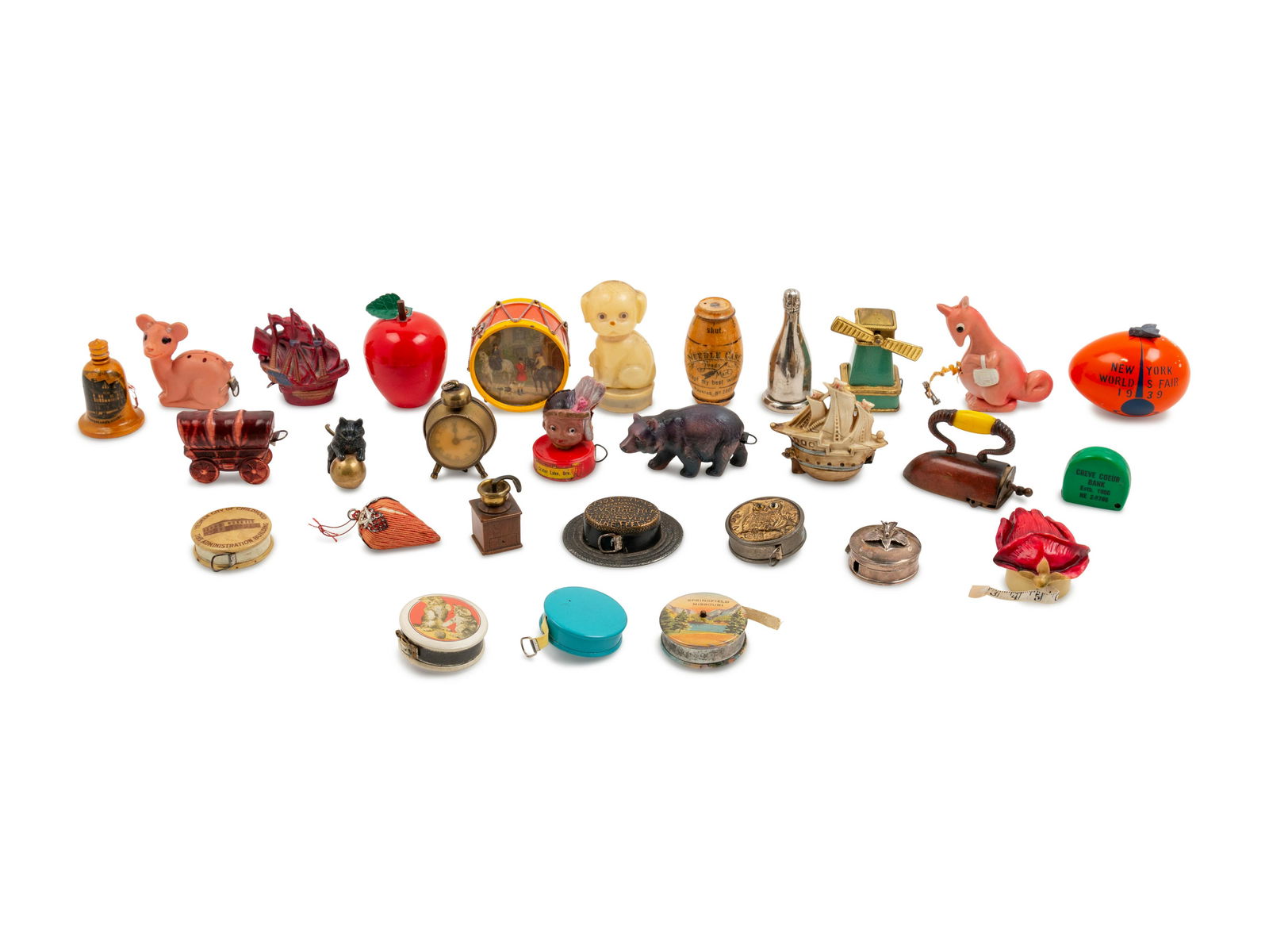 A Collection of Twenty-Nine Antique and Vintage Tape (1 of 2)